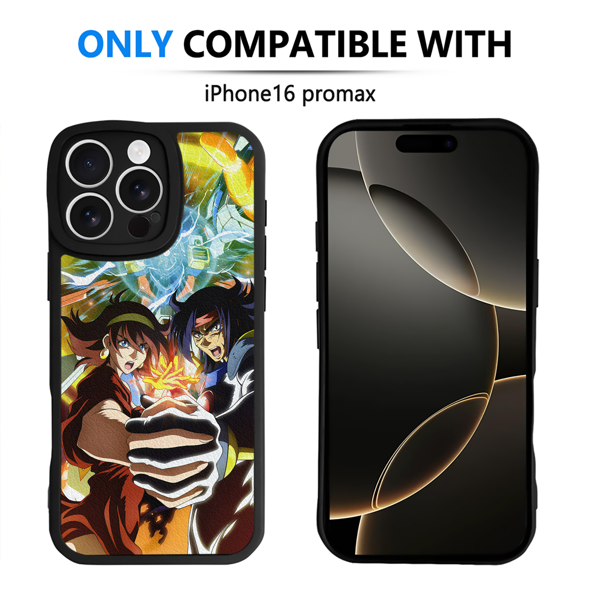 （画像用） 機動戦士ガンダム Mobile Suit Gundam 【iPhone 16シリーズ対応】シリコンスマホケース（レザー調） 材質：シリコン
